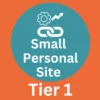 Tier 1 Backlinks for Small Personal Sites